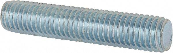 Value Collection - M10x1.50 50mm OAL Fully Threaded Stud - Carbon Steel, Plain Finish, Metric - Americas Industrial Supply
