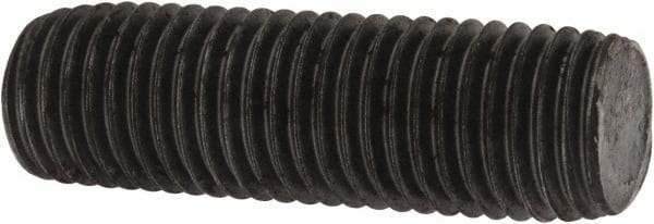 Value Collection - M16x2.0 50mm OAL Fully Threaded Stud - Carbon Steel, Plain Finish, Metric - Americas Industrial Supply