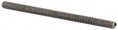 Value Collection - #10-24 3" OAL Fully Threaded Stud - Aluminum, Plain Finish - Americas Industrial Supply