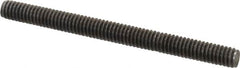Value Collection - #8-32 2" OAL Fully Threaded Stud - Stainless Steel, Plain Finish - Americas Industrial Supply