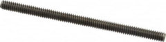 Value Collection - 1/4-20 4" OAL Fully Threaded Stud - Stainless Steel, Plain Finish - Americas Industrial Supply