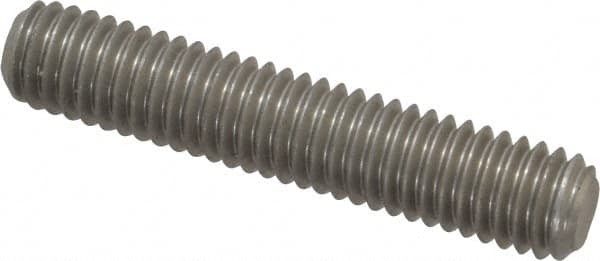 Value Collection - 3/8-16 2" OAL Fully Threaded Stud - Stainless Steel, Plain Finish - Americas Industrial Supply