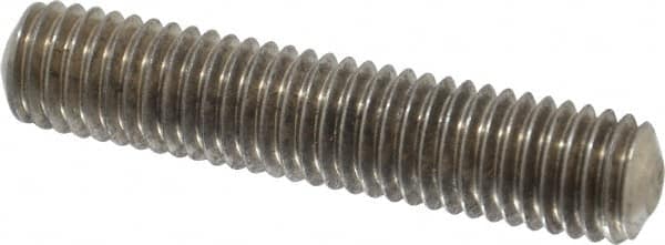 Value Collection - 1/2-13 2-1/2" OAL Fully Threaded Stud - Stainless Steel, Plain Finish - Americas Industrial Supply