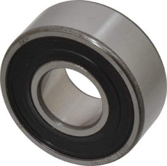 SKF - 17mm Bore Diam, 40mm OD, Double Seal Self Aligning Radial Ball Bearing - 16mm Wide, 2 Rows, Round Bore, 573 Lb Static Capacity, 2,380 Lb Dynamic Capacity - Americas Industrial Supply