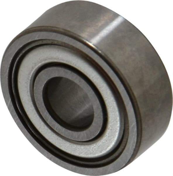 SKF - 1/4" Bore Diam, 3/4" OD, Double Shield Deep Groove Radial Ball Bearing - 9/32" Wide, 1 Row, Round Bore, 261 Lb Static Capacity, 632 Lb Dynamic Capacity - Americas Industrial Supply