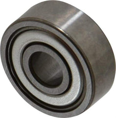 SKF - 1/4" Bore Diam, 3/4" OD, Double Shield Deep Groove Radial Ball Bearing - 9/32" Wide, 1 Row, Round Bore, 261 Lb Static Capacity, 632 Lb Dynamic Capacity - Americas Industrial Supply