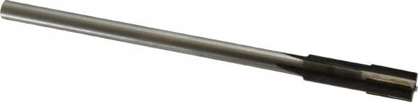 Made in USA - 0.3151 to 0.347" Diam, 9/32" Diam Shank, 1-1/2" Flute, Semi Finish Semi Ground Chucking Reamer - Americas Industrial Supply