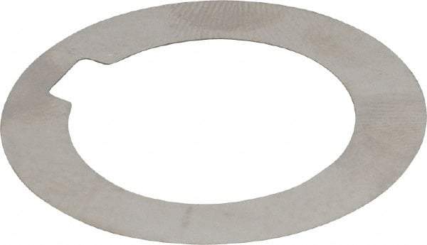 Made in USA - 3/32" Long x 1/4" Wide Notch, 0.005" Thick Internal Notched Washer - 301-304 Stainless Steel, 1" ID, 1-1/2" OD - Americas Industrial Supply