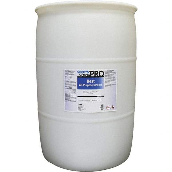 Scot's Tuff - 55 Gal Drum All-Purpose Cleaner - Liquid, Low Sudsing, Pleasant - Americas Industrial Supply