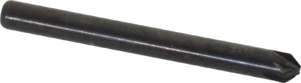 Keo - 1/8" Head Diam, 1/8" Shank Diam, 6 Flute 82° High Speed Steel Countersink - Americas Industrial Supply