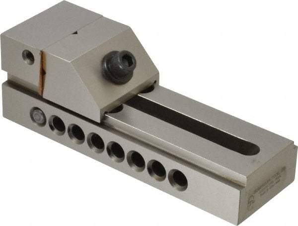 Suburban Tool - 2" Jaw Width, 3-1/4" Jaw Opening Capacity, 1" Jaw Height, Toolmaker's Vise - Flat Jaw, 0.0002" Parallelism, 0.0002" Squareness, 5-7/8" OAL x 2" OAW x 2" OAH - Americas Industrial Supply