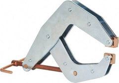 Kant Twist - 3,500 Lb, 10" Max Opening, 6" Open Throat Depth, 7" Closed Throat Depth, Cantilever Clamp - High Tensile Steel Jaw, T-Handle, 16" OAL, 15" Max Width - Americas Industrial Supply