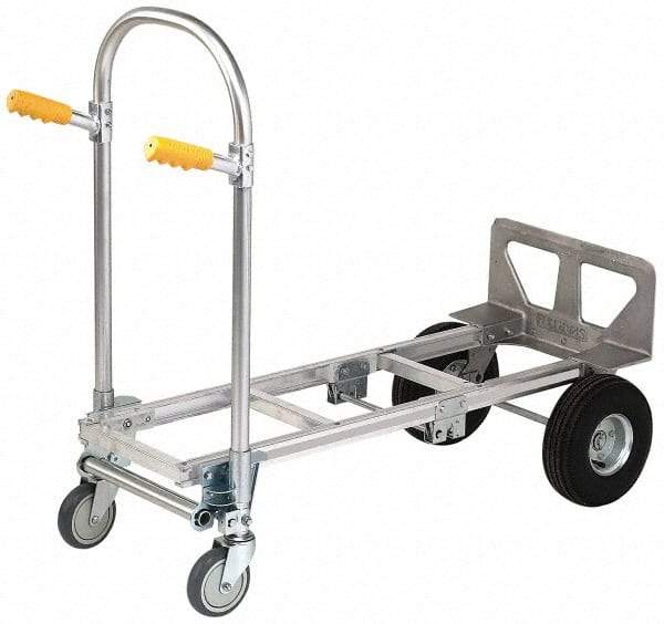 Value Collection - 51-3/4" OAH Hand Truck - Dual Grip/Loop Handle, Aluminum - Americas Industrial Supply