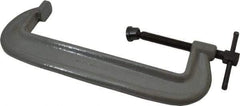 Wilton - Heavy-Duty 12" Max Opening, 2-15/16" Throat Depth, Forged Steel Standard C-Clamp - 15,000 Lb Capacity, 8" Min Opening, Standard Throat Depth, Cold Drawn Steel Screw - Americas Industrial Supply