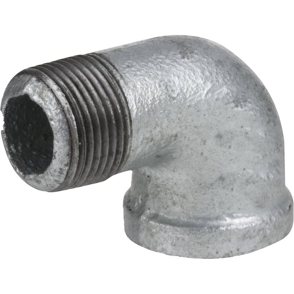 Galvanized Pipe Fittings; Material: Galvanized Malleable Iron; Fitting Shape: 90 ™ Elbow; Thread Standard: NPT; End Connection: Threaded; Class: 150; Lead Free: Yes; Standards: ™ASME ™B16.3; ™ASME ™B1.20.1; ASTM ™A197; ™UL ™Listed