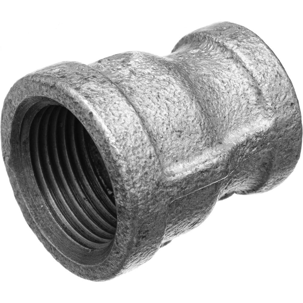 Galvanized Pipe Fittings; Material: Galvanized Malleable Iron; Fitting Shape: Straight; Thread Standard: NPT; End Connection: Threaded; Class: 150; Lead Free: Yes; Standards: ASME ™B1.20.1; ™ASTM ™A153; ™ASME ™B16.3
