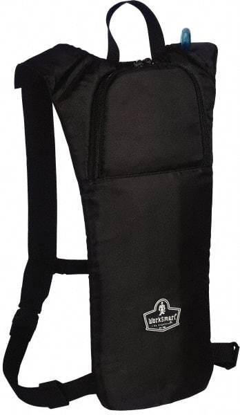 Ergodyne - Black Hydration Backpack with Thermos - 70 Ounce Reservoir Capacity - Americas Industrial Supply