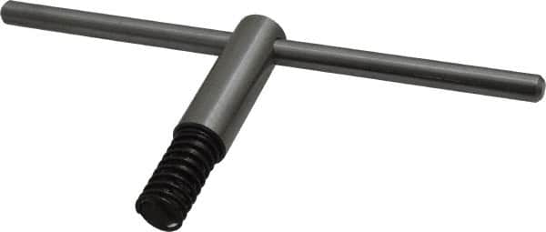 Bison - 6, 8" Chuck Diam Compatibility, Lathe Chuck Key - Compatible with 3-Jaw Chucks, 4-Jaw Chucks, 6-Jaw Chucks, Self Ejecting, 3-15/16" Body Length, 0.4331" Actual Key Square Size - Americas Industrial Supply