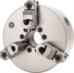 Interstate - 3 Jaws, 8" Diam, Self Centering Manual Lathe Chuck - Americas Industrial Supply