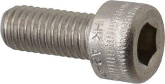 Holo-Krome - M5x0.80 Metric Coarse Hex Socket Drive, Socket Cap Screw - Grade Austenitic A4 Stainless Steel, Uncoated, Fully Threaded, 12mm Length Under Head - Americas Industrial Supply