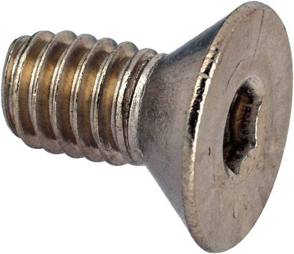 Value Collection - 5/16-18 UNC Hex Socket Drive, 82° Flat Screw - Grade 316 Stainless Steel, 5/8" OAL - Americas Industrial Supply