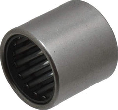IKO - 0.63" Bore Diam, 2,950 Lb. Dynamic Capacity, 16 x 22 x 22mm, Caged, Open End, Shell Needle Roller Bearing - 0.866" Outside Diam, 0.866" Wide - Americas Industrial Supply