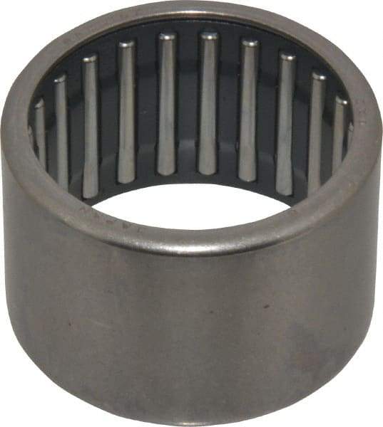 IKO - 1-1/4" Bore Diam, 6,100 Lb. Dynamic Capacity, 1-1/4 x 1-1/2 x 1", Caged, Open End, Shell Needle Roller Bearing - 1-1/2" Outside Diam, 1" Wide - Americas Industrial Supply