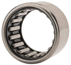 IKO - 11/16" Bore Diam, 2,900 Lb. Dynamic Capacity, 11/16 x 9/16 x 5/8", Caged, Shell Needle Roller Bearing - Heavy Section, 15/16" Outside Diam, 5/8" Wide - Americas Industrial Supply