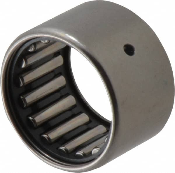 IKO - 7/8" Bore Diam, 4,400 Lb. Dynamic Capacity, 7/8 x 1-3/16 x 3/4", Caged, Shell Needle Roller Bearing - Heavy Section, 1-3/16" Outside Diam, 3/4" Wide - Americas Industrial Supply
