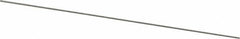 Van Keuren - 40 TPI, 0.025 Inch Pitch, 2 Inch Long, Thread Pitch Diameter Measuring Wire - 0.0144 Inch Nominal Best Wire Diameter, 0.0217 Inch Nominal Constant, 3 Pieces - Americas Industrial Supply