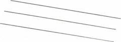Van Keuren - 36 TPI, 0.0278 Inch Pitch, 2 Inch Long, Thread Pitch Diameter Measuring Wire - 0.016 Inch Nominal Best Wire Diameter, 0.0241 Inch Nominal Constant, 3 Pieces - Americas Industrial Supply