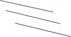 Van Keuren - 18 TPI, 0.0556 Inch Pitch, 2 Inch Long, Thread Pitch Diameter Measuring Wire - 0.0321 Inch Nominal Best Wire Diameter, 0.0481 Inch Nominal Constant, 3 Pieces - Americas Industrial Supply