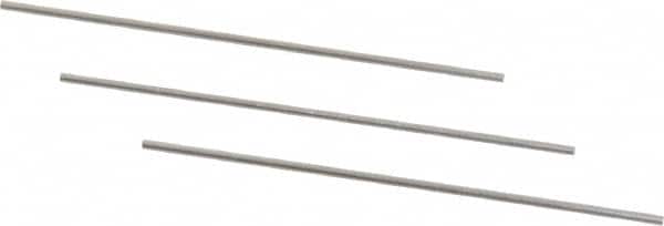 Van Keuren - 16 TPI, 1/16 Inch Pitch, 2 Inch Long, Thread Pitch Diameter Measuring Wire - 0.0361 Inch Nominal Best Wire Diameter, 0.0541 Inch Nominal Constant, 3 Pieces - Americas Industrial Supply