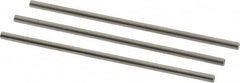 Van Keuren - 8 TPI, 1/8 Inch Pitch, 2 Inch Long, Thread Pitch Diameter Measuring Wire - 0.0722 Inch Nominal Best Wire Diameter, 0.1083 Inch Nominal Constant, 3 Pieces - Americas Industrial Supply