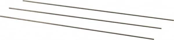 Van Keuren - 0.8mm Pitch, 1-1/2 Inch Long, Thread Pitch Diameter Measuring Wire - 0.46mm Nominal Best Wire Diameter, 0.0273 Inch Nominal Constant, 3 Pieces - Americas Industrial Supply