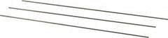 Van Keuren - 0.8mm Pitch, 1-1/2 Inch Long, Thread Pitch Diameter Measuring Wire - 0.46mm Nominal Best Wire Diameter, 0.0273 Inch Nominal Constant, 3 Pieces - Americas Industrial Supply