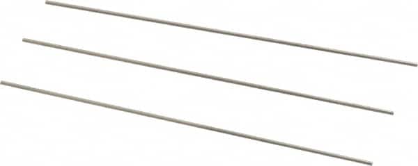 Van Keuren - 1mm Pitch, 1-1/2 Inch Long, Thread Pitch Diameter Measuring Wire - 0.58mm Nominal Best Wire Diameter, 0.0341 Inch Nominal Constant, 3 Pieces - Americas Industrial Supply