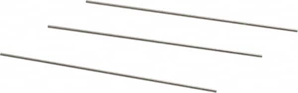 Van Keuren - 1.25mm Pitch, 1-1/2 Inch Long, Thread Pitch Diameter Measuring Wire - 0.72mm Nominal Best Wire Diameter, 0.0426 Inch Nominal Constant, 3 Pieces - Americas Industrial Supply