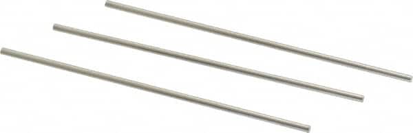Van Keuren - 2mm Pitch, 1-1/2 Inch Long, Thread Pitch Diameter Measuring Wire - 1.15mm Nominal Best Wire Diameter, 0.0682 Inch Nominal Constant, 3 Pieces - Americas Industrial Supply