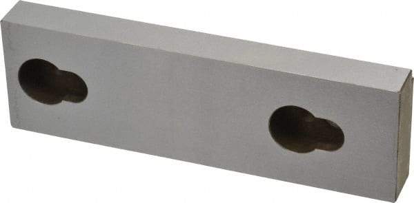 Kurt - 5.969" Wide x 1.88" High x 0.725" Thick, Step Vise Jaw - Steel, Fixed Jaw, Compatible with 6" Vises - Americas Industrial Supply