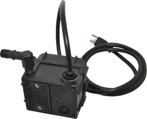 Little Giant Pumps - 1/60 HP, 2 psi, Nylon Miniature Submersible Pump - 1/4 Inch Outlet, 6 Ft. Long Power Cord, 0.5 Amp - Americas Industrial Supply