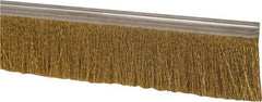 PRO-SOURCE - 5/16" Back Strip Brush Width, Stainless Steel Back Strip Brush - 2" Bristle Length, Stainless Steel, 72" OAL - Americas Industrial Supply