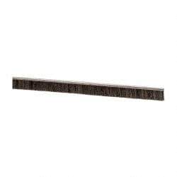 PRO-SOURCE - 1/2" Back Strip Brush Width, Stainless Steel Back Strip Brush - 1" Bristle Length, Stainless Steel, 72" OAL - Americas Industrial Supply