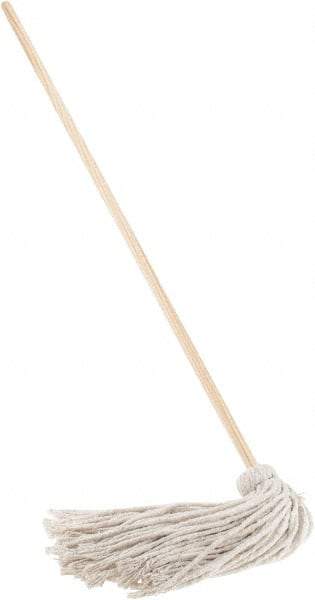 PRO-SOURCE - White Deck Mop - Cotton Head - Americas Industrial Supply