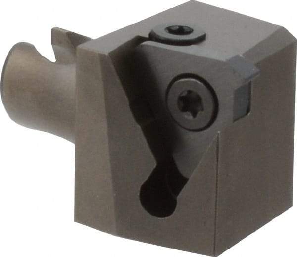Kennametal - Insert Style LT 16ER, 20mm Head Length, Right Hand Cut, External Modular Threading Cutting Unit Head - System Size KM16, 10mm Center to Cutting Edge, Series LT Threading - Americas Industrial Supply
