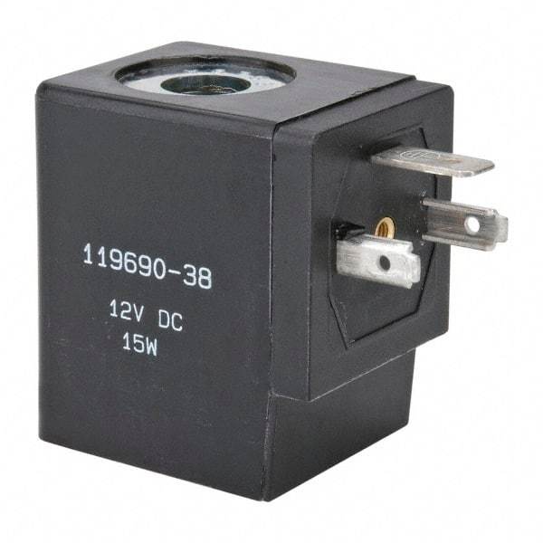 ARO/Ingersoll-Rand - 30mm 12 VDC Coil Stacking Solenoid Valve - For Use with 1/4 NPT - Americas Industrial Supply