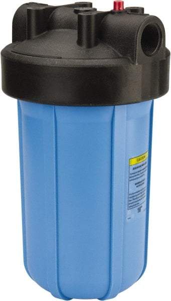 Pentair - 7-1/4 Inch Outside Diameter, 15 Inch Cartridge Length, 50 Micron Rating, Cartridge Filter Assembly - 1 Inch Pipe, Reduces Sediment - Americas Industrial Supply