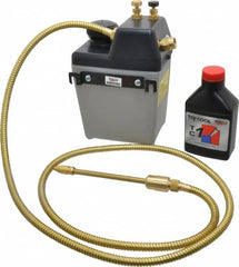 Trico - 1 Outlet, 0.25 Gal Tank Capacity, High Density Polyethylene Tank Mist Coolant System - 5' Coolant Line Length, 6" Hose Length - Americas Industrial Supply