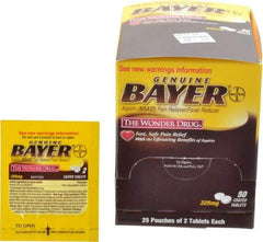 Medique - Bayer Aspirin Tablets - Headache & Pain Relief - Americas Industrial Supply