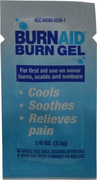 Medique - (25) 1/8 oz Burn Relief Gel - Comes in Packet - Americas Industrial Supply